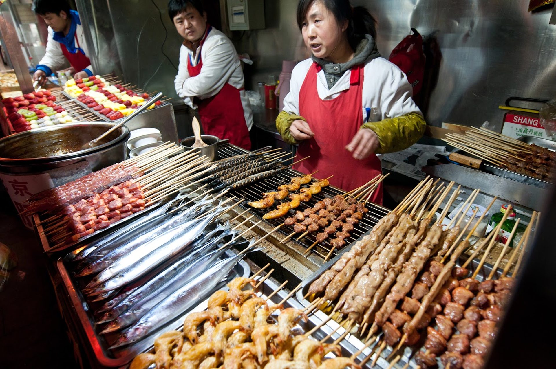 Beijing hutong breakfast street food
