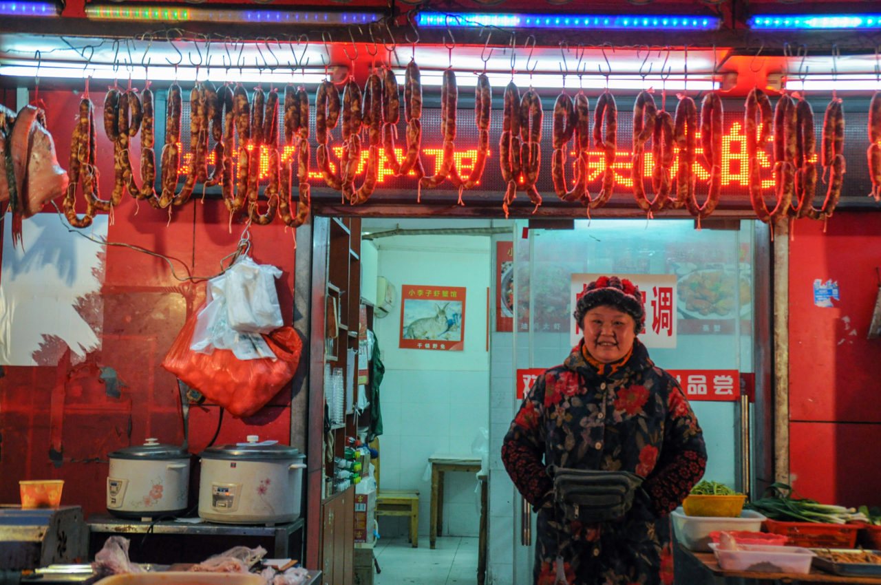 Wuhan breakfast street food
